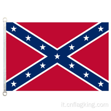 90*150cm Bandiera Confederate_Rebel 100% poliestere